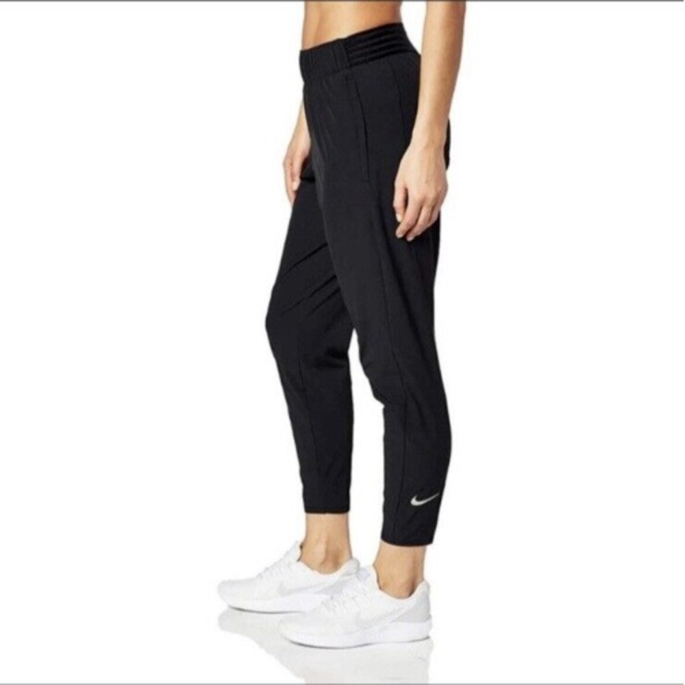 Nike Running Pants Ankle Dri-Fit Lightweight DR7610-010 Black Womens 2X